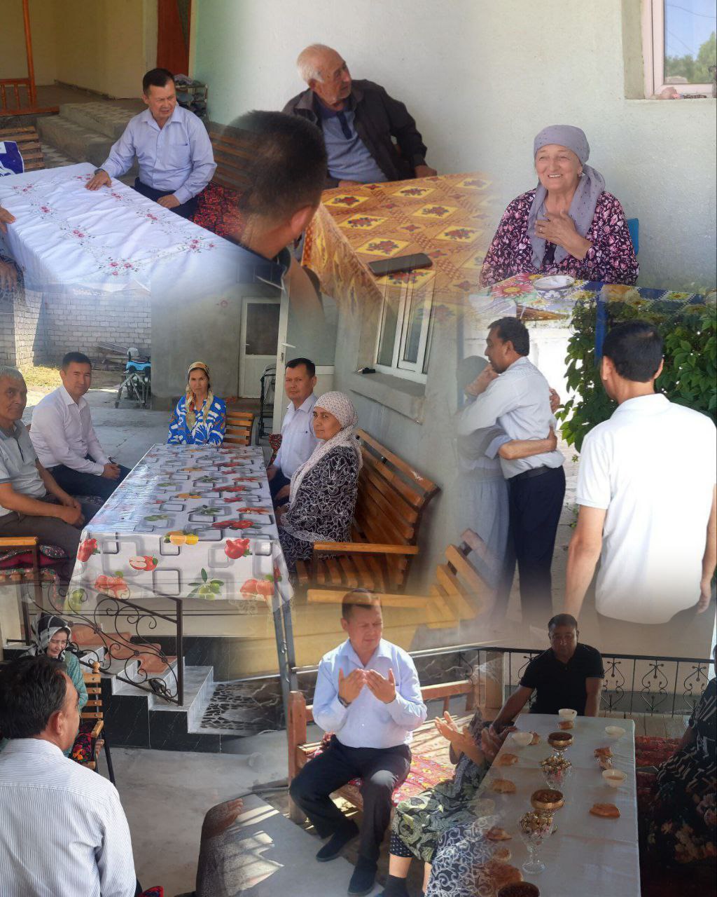 Sirdaryo agrotexnologiyalar texnikumi direktorining tashabbusi bilan taʼlim tashkiloti jamoasi tomonidan 9-May" Xotira va qadrlash" kuni munosabati bilan, texnikumda uzoq yillar davomida faoliyat koʻrsatgan faxriy oʻqituvchilar va xodimlarning xonadonlariga tashrif buyurib, keksalarni bayram bilan tabriklab, oʻtganlari (marhum ustozlar)ni yod etib ,ularning oila aʼzolarini yoʻqlab kelindi .Tashrif chogʻida , Ustozlarning  faoliyati davrida, ular tomonidan amalga oshirilgan xayirli ishlari faxr bilan yodga olindi.