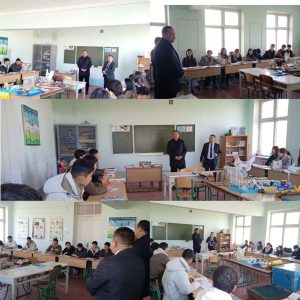 Sirdaryo tuman texnikumida «Rahbar va yoshlar» uchrashuvi.