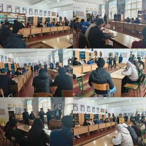 Sirdaryo tuman texnikumida «Rahbar va yoshlar» uchrashuvi bo‘lib o‘tdi.