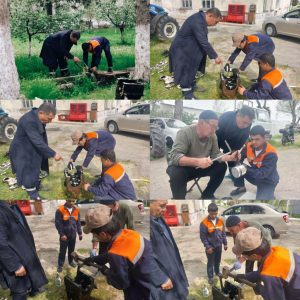 Sirdaryo tuman texnikumida oʻquv amaliyoti jarayonlari qizgʻin davom etmoqda.